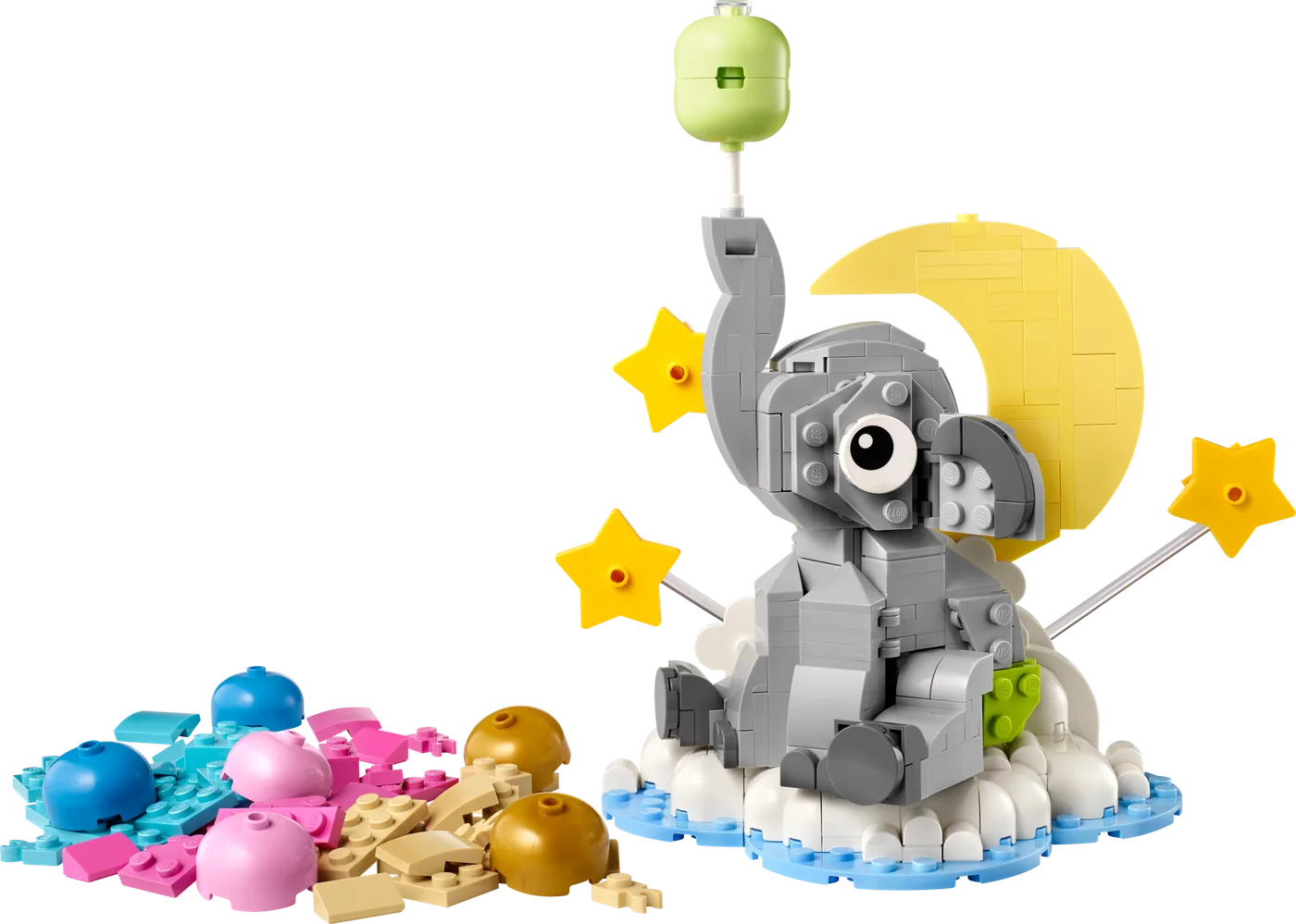 LEGO 40814 Bébé Éléphant dans le Ciel - prix | Brick Broker