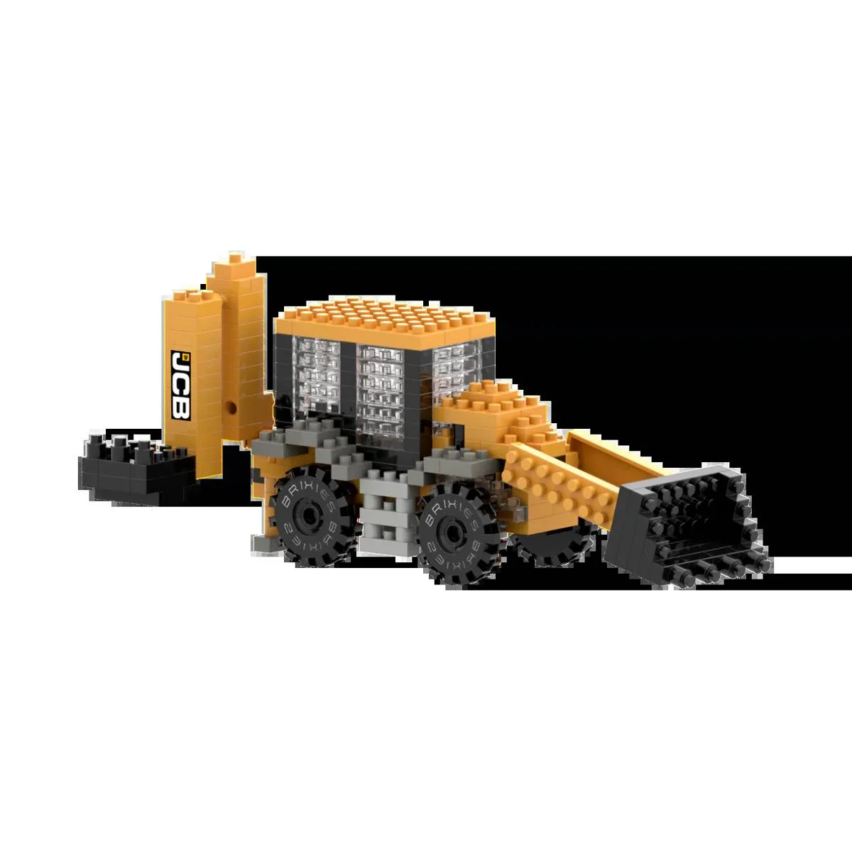 BRIXIES JCB Baggerlader (BRIXIES-250.007) - prix | Brick Broker