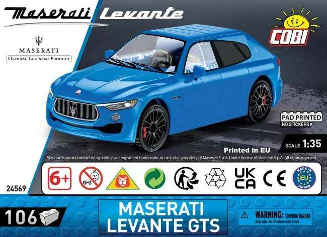 COBI Maserati Levante GTS (COBI-24569) - prix | Brick Broker