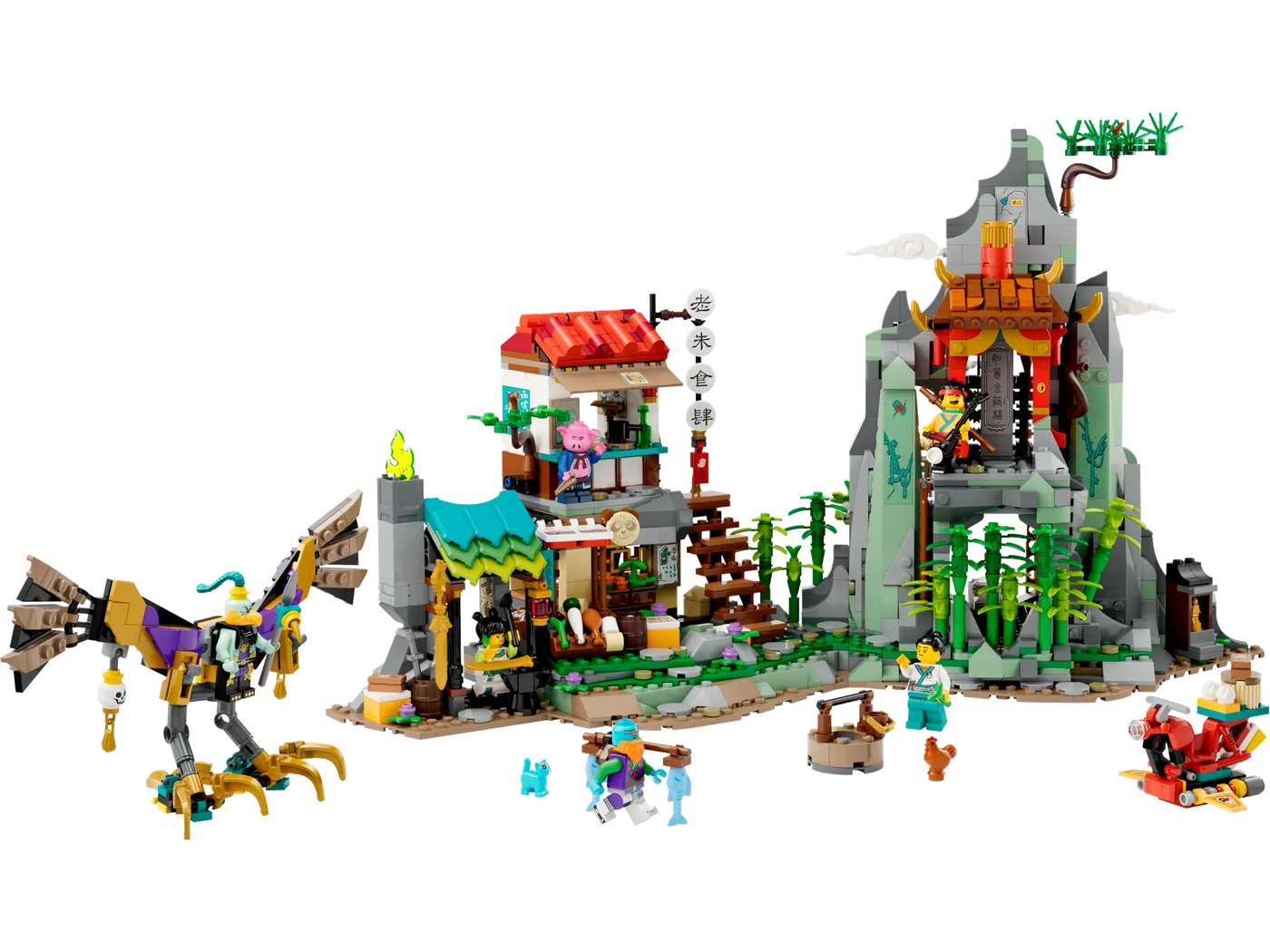 LEGO 80044 La Cachette de l'équipe Monkie Kid - prix | Brick Broker