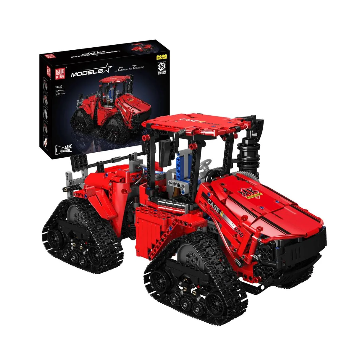 Mould King Tracteur à chenilles pneumatique (MOU-18020) - prix | Brick Broker
