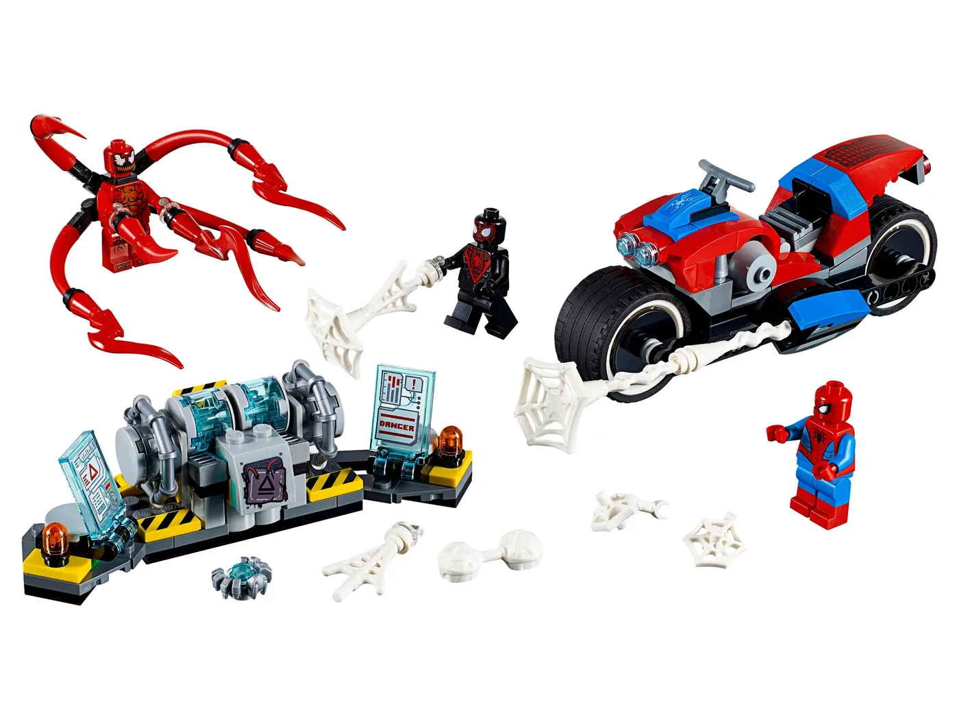 LEGO 76113 Le sauvetage de la moto de Spider-Man - prix | Brick Broker