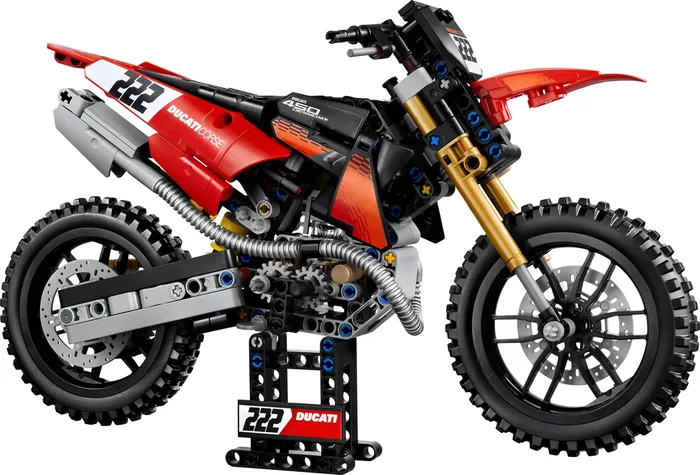LEGO 42238 La moto Ducati Desmo450 MX Factory - prix | Brick Broker