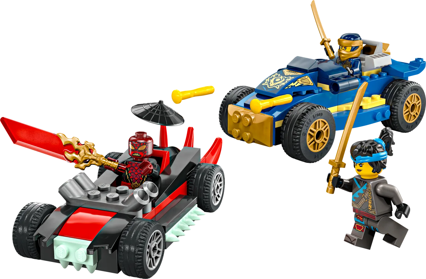 LEGO 71840 Course de voitures Duel Rogue vs. Drix - prix | Brick Broker