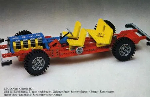 LEGO 853 Châssis de voiture - prix et où acheter | Brick Broker