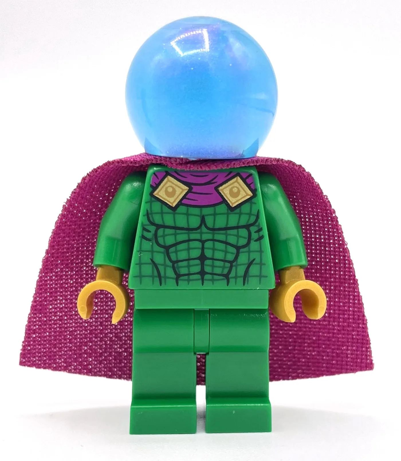 Mysterio, Green Outfit, Opal Trans-Light Blue… — minifigurine LEGO | Brick Broker
