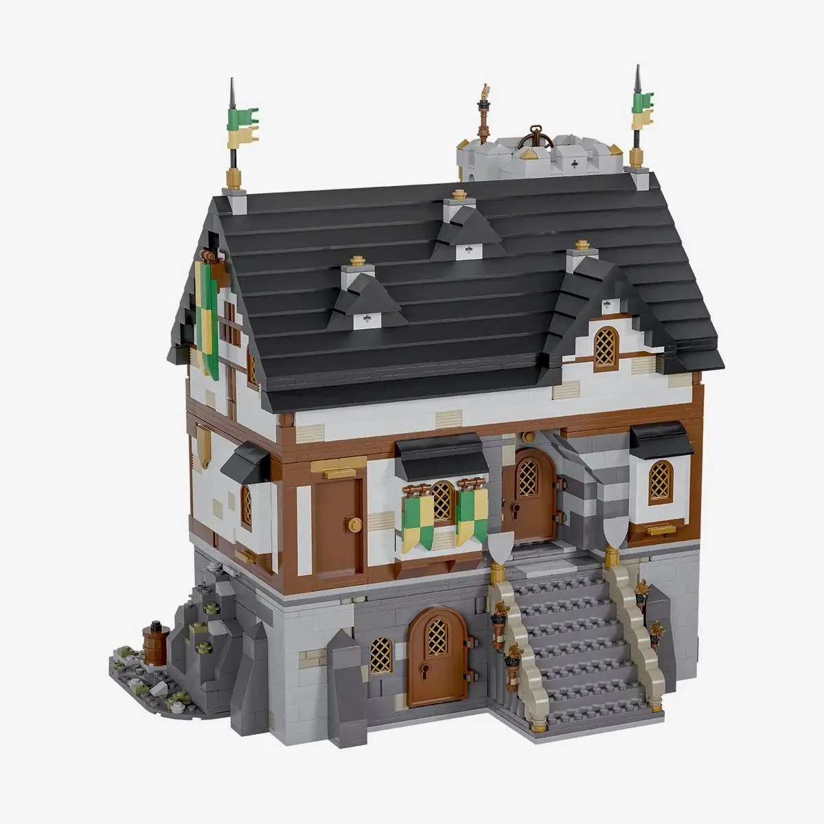BlueBrixx Château de Bear Rock - Palas (BB-109003) - prix | Brick Broker