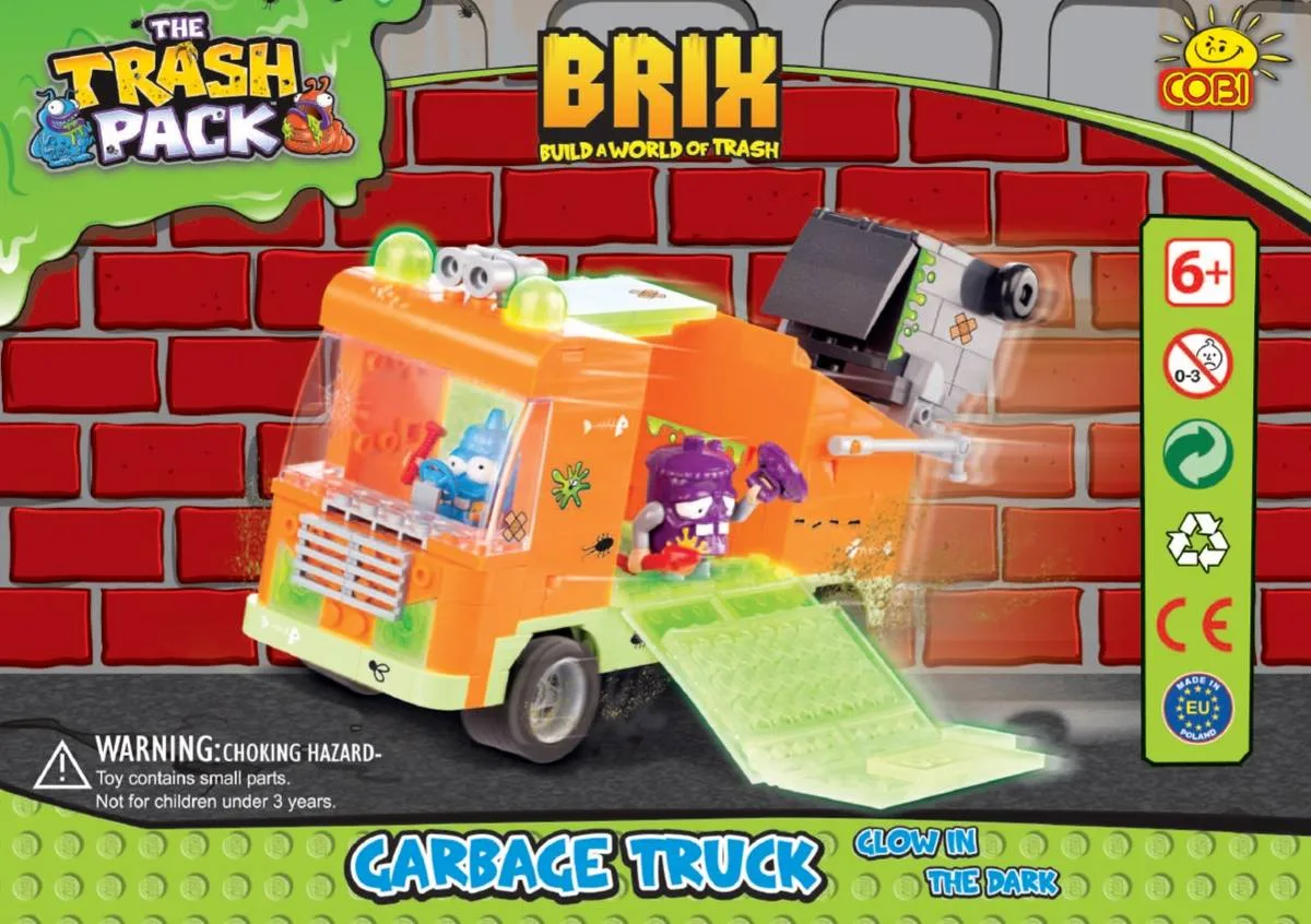 COBI Camion à ordures phosphorescent (COBI-6261) - prix | Brick Broker