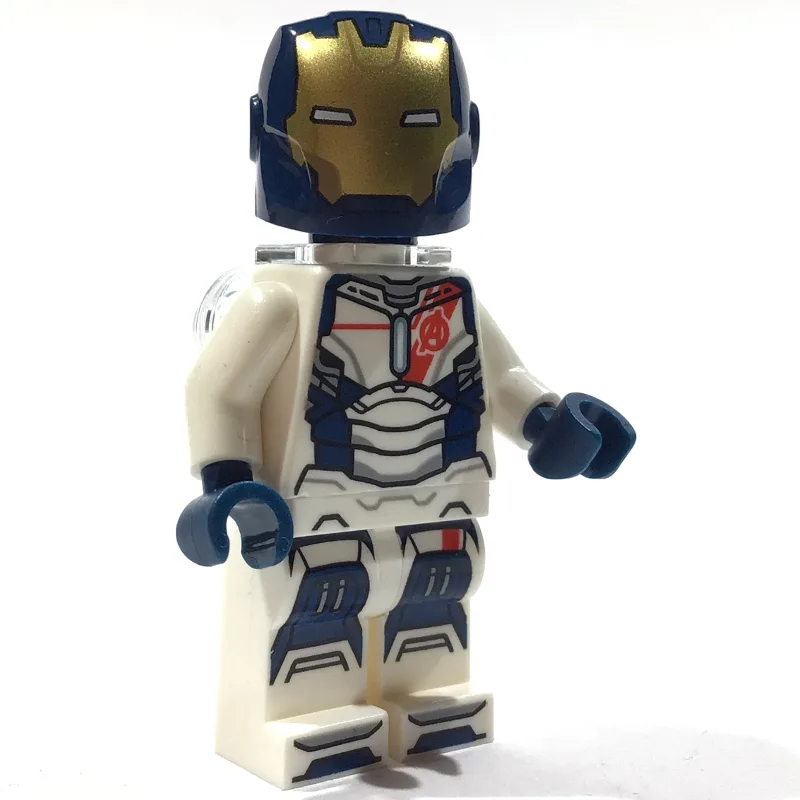 Iron Legion, Dark Blue Head, Neck Bracket — minifigurine LEGO | Brick Broker
