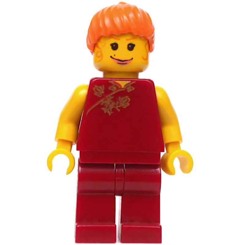 Mary Jane with Yellow Skin and Dark Red Outfit — minifigurine LEGO | Brick Broker