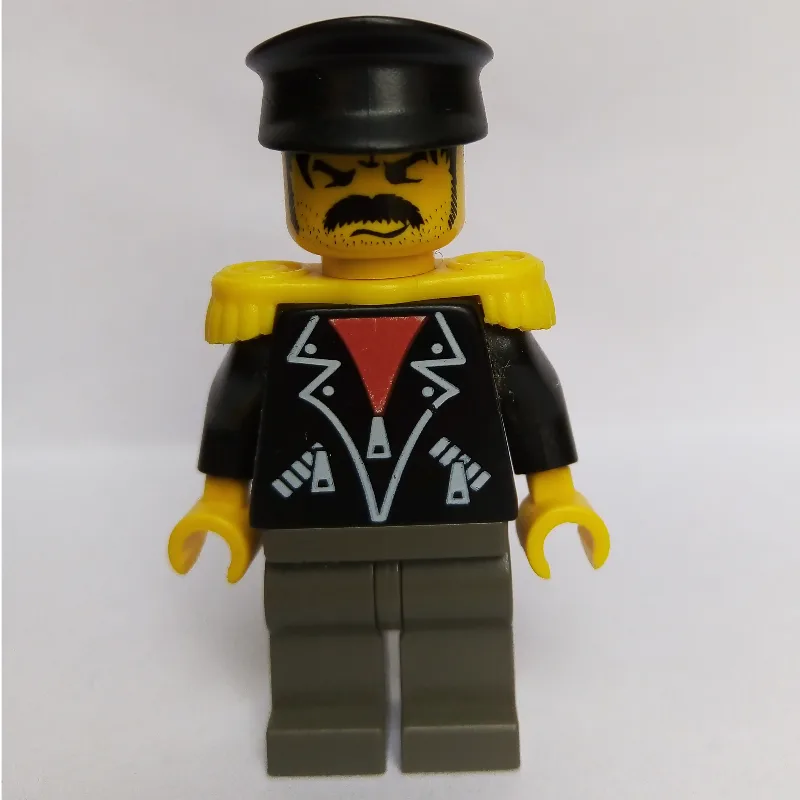 Time Twisters - Black Torso, Dark Gray Legs — minifigurine LEGO | Brick Broker