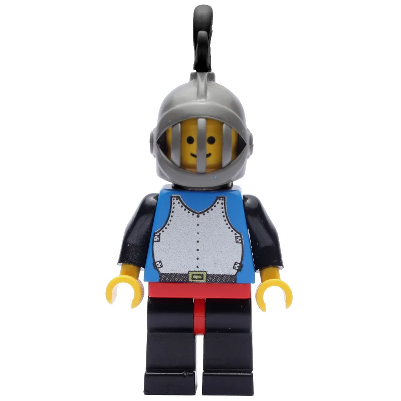 Knight (Breastplate on Blue) - Black Legs, Bl… — minifigurine LEGO | Brick Broker