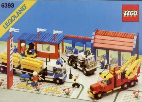 LEGO 6393 Aire de Repos pour Gros Camions - prix | Brick Broker