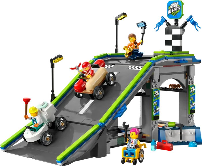 LEGO 60460 No Limits : Piste de rampe de voiture de course - prix | Brick Broker