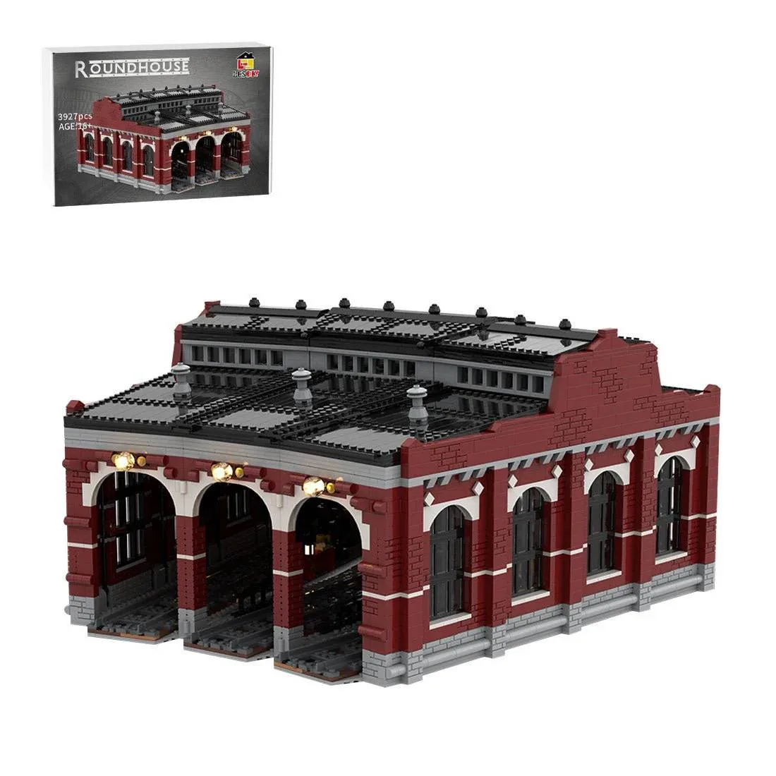 LesDiy Rotonde pour locomotives à parking gratuit (LESDIY-3673328) - prix | Brick Broker