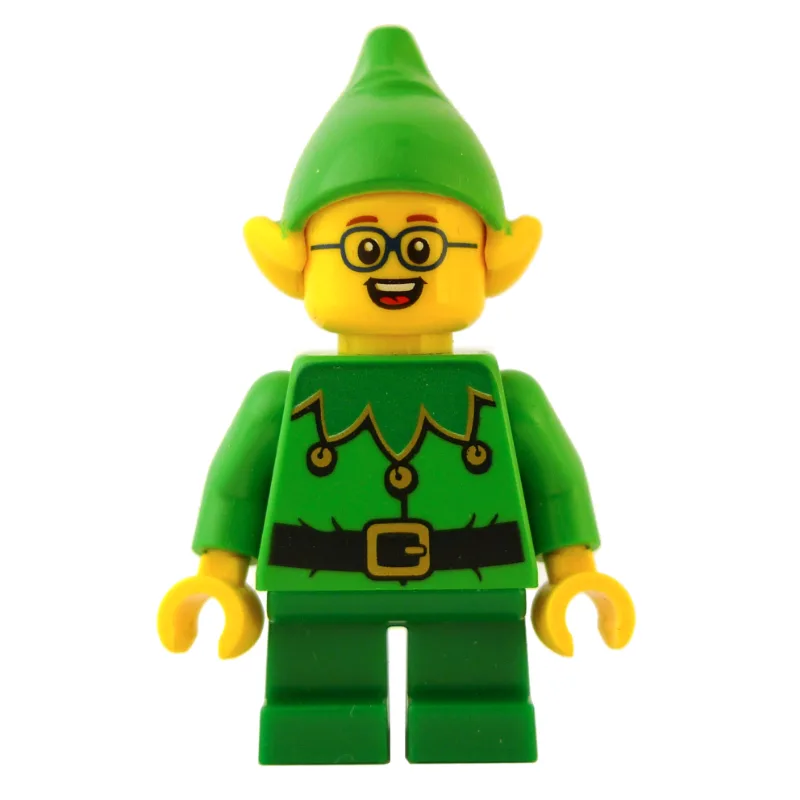 Elf - Bright Green Torso, Green legs, Bright… — minifigurine LEGO | Brick Broker