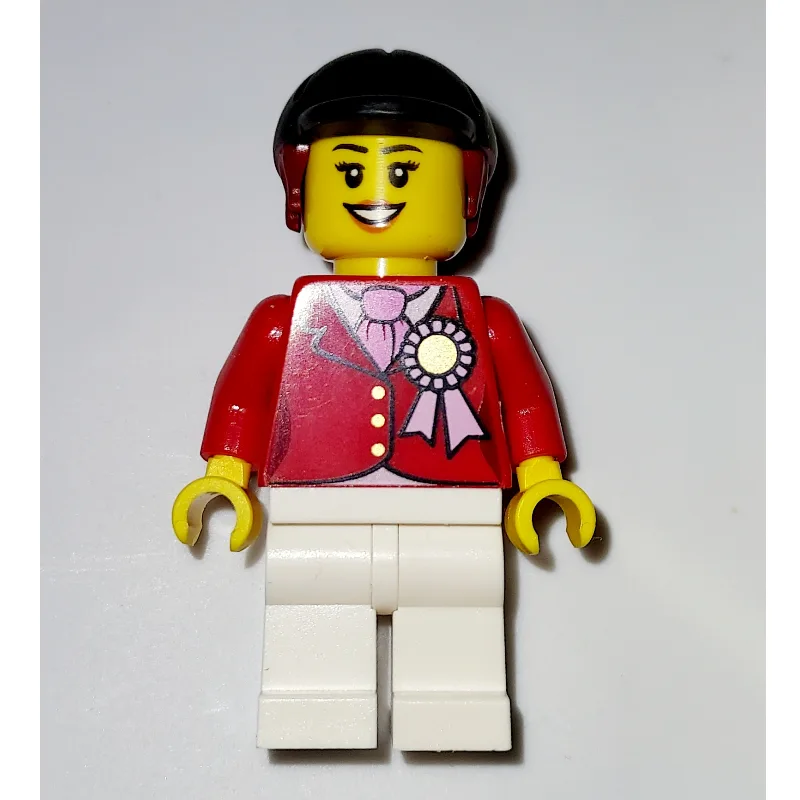 Red Riding Jacket with Award Ribbon, Black Ri… — minifigurine LEGO | Brick Broker