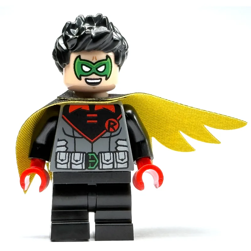 Robin, Dark Bluish Grey Torso, Medium Legs, C… — minifigurine LEGO | Brick Broker