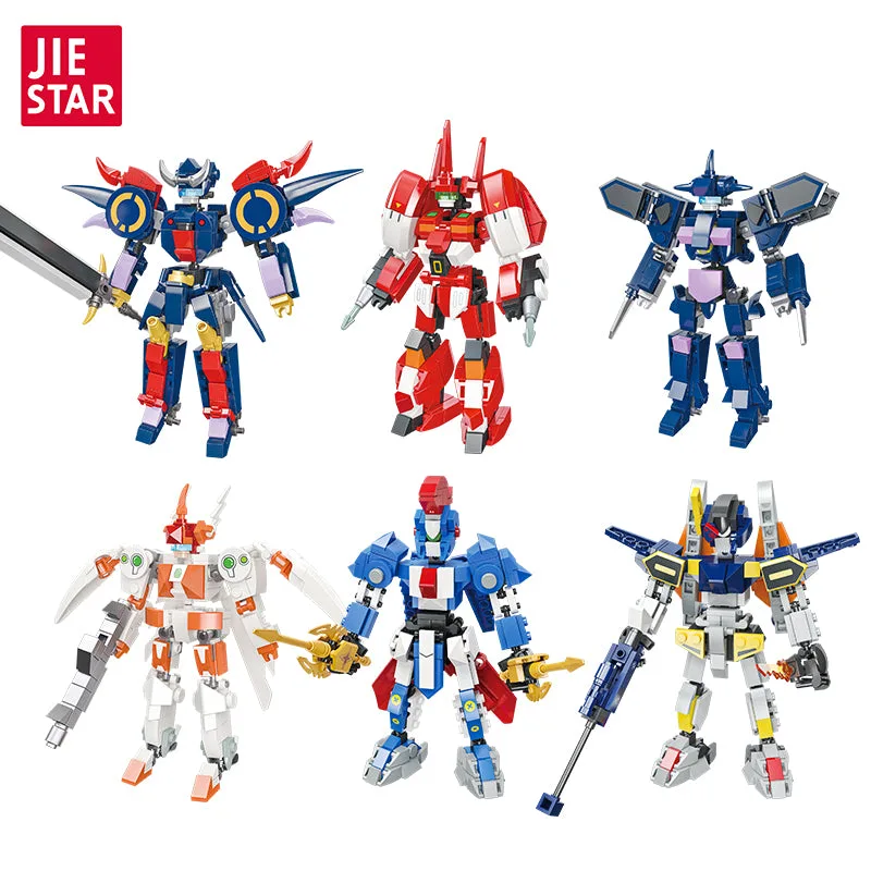 JIESTAR Mecha Bundle Set 6-Pack (JS-58164) - prix | Brick Broker