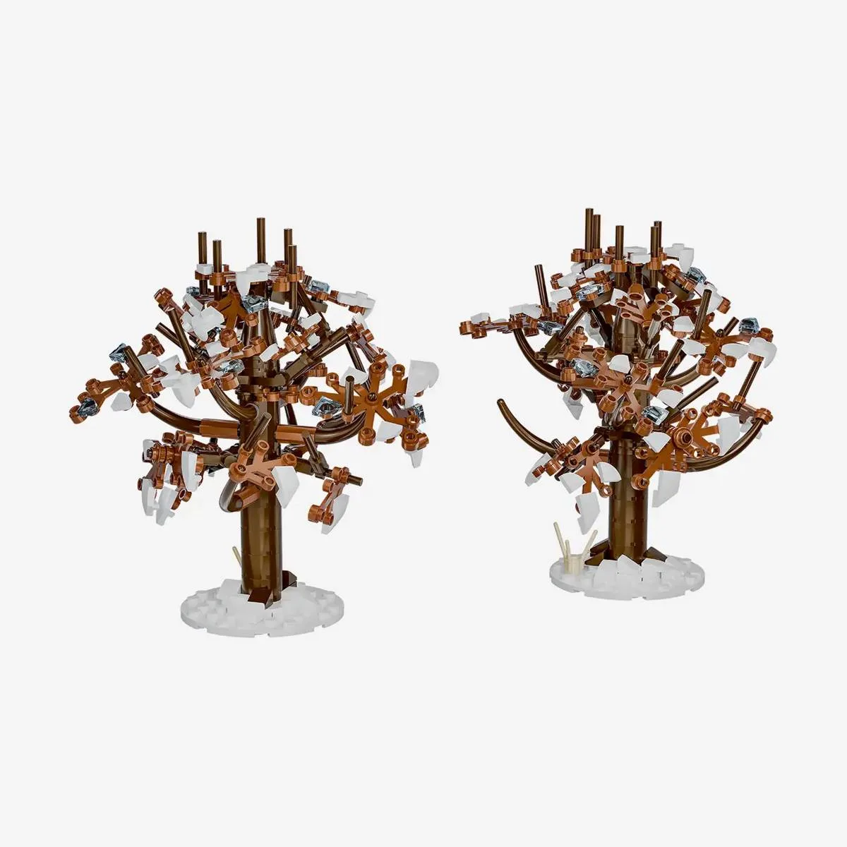 BlueBrixx Cerisiers en hiver, lot de 2 (BB-108992) - prix | Brick Broker