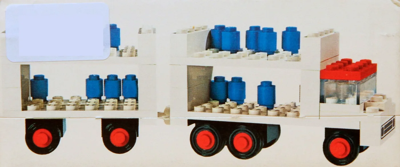 LEGO 645 Chariot à lait et remorque - prix | Brick Broker