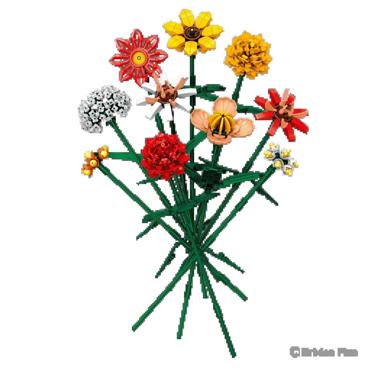 BRIXIES Bouquet Happy Sunset (BRIXIES-222.104) - prix | Brick Broker
