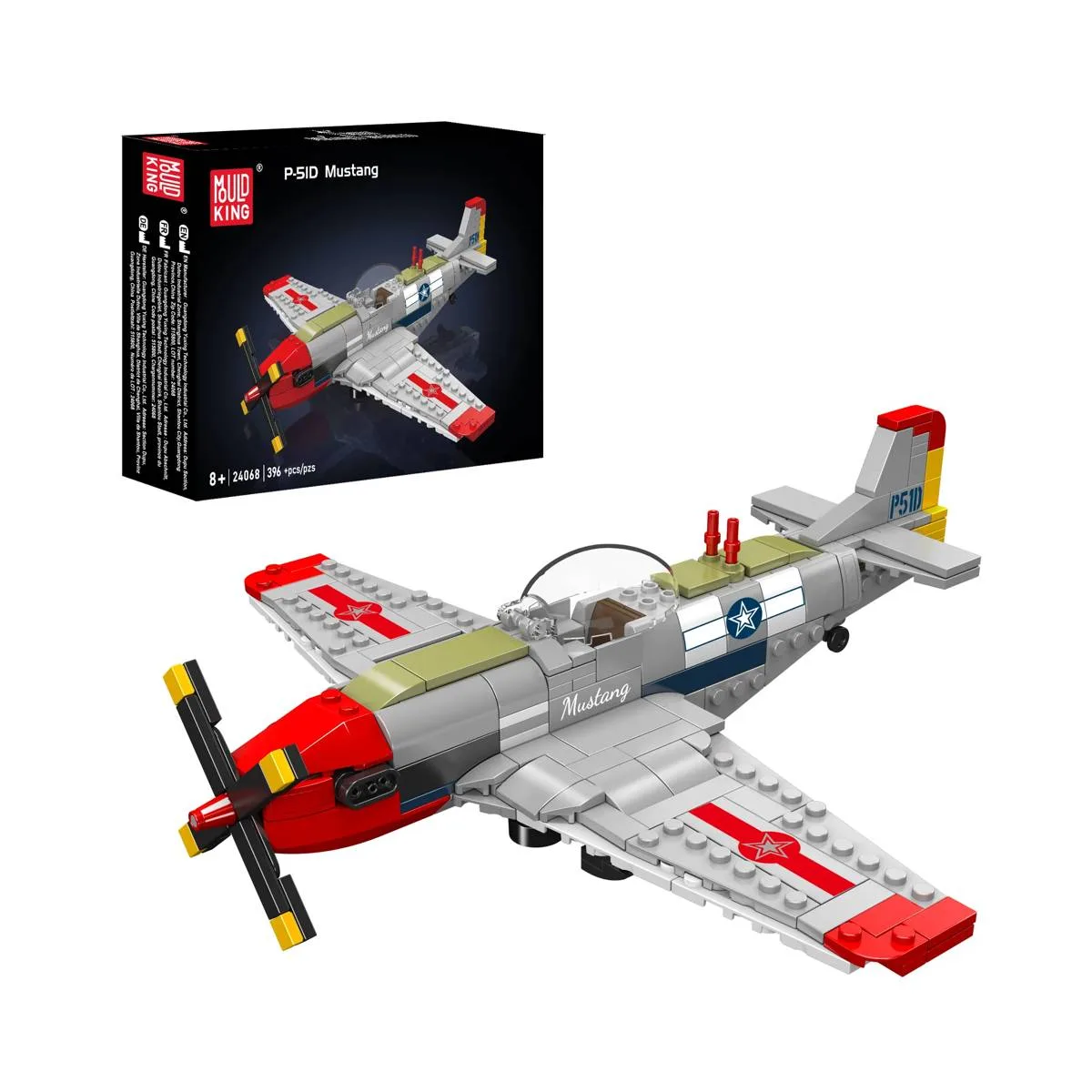 Mould King P-51D Mustang (MOU-24068) - prix | Brick Broker
