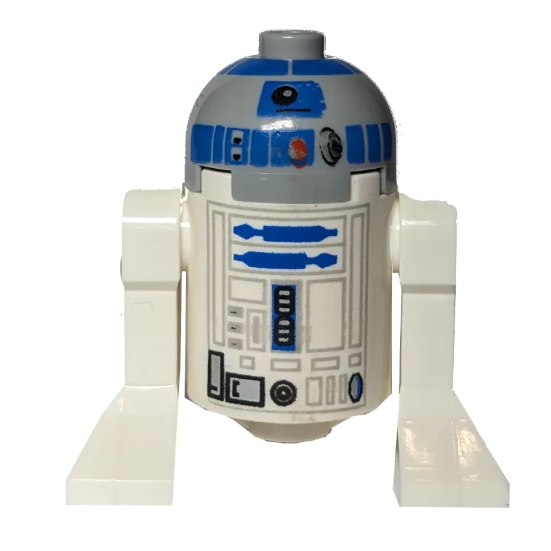 Astromech Droid, R2-D2, Light Bluish Gray Dome — minifigurine LEGO | Brick Broker