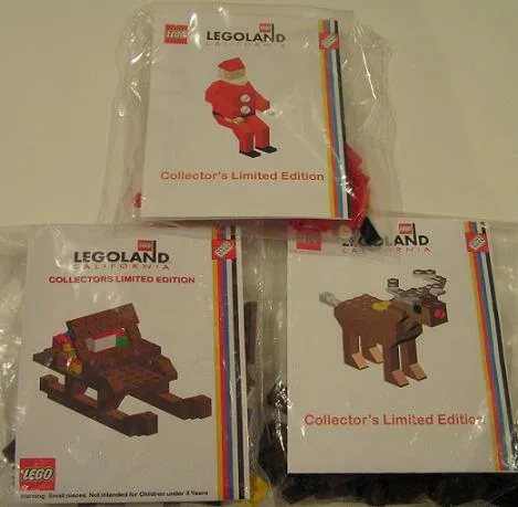 Père Noël avec Renne et Traîneau (Legoland California) (KLLCA21-1) - prix | Brick Broker