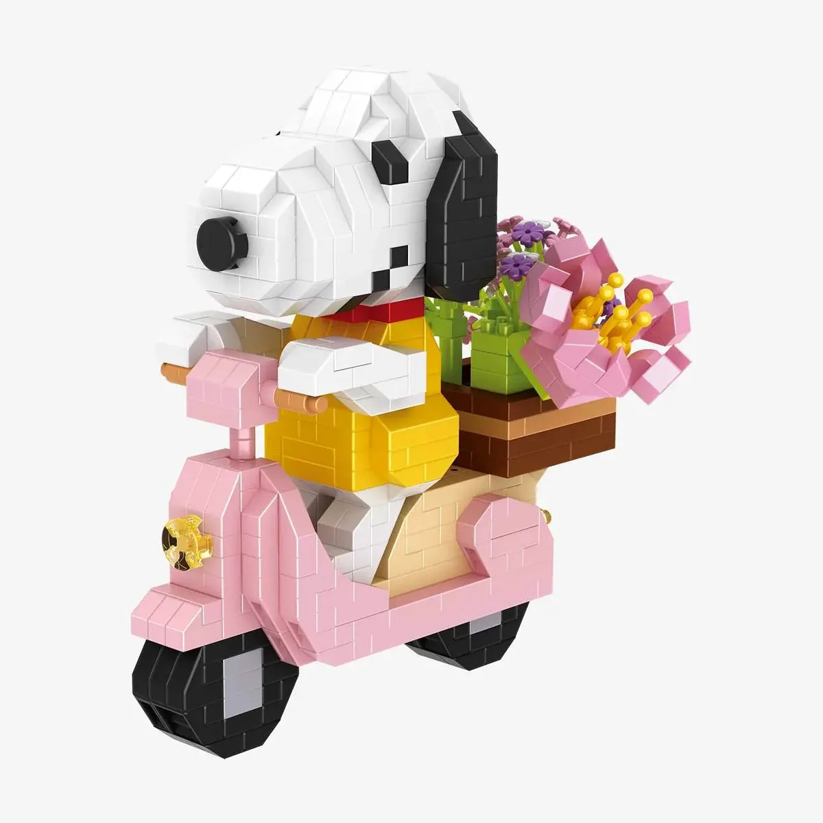 BlueBrixx Peanuts Trottinette de Snoopy (BB-108618) - prix | Brick Broker