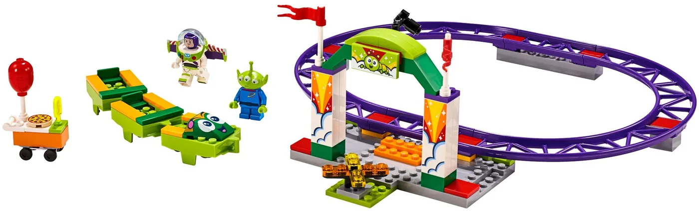 LEGO 10771 Montagnes Russes à Sensations Fortes de la Fête Foraine - prix | Brick Broker