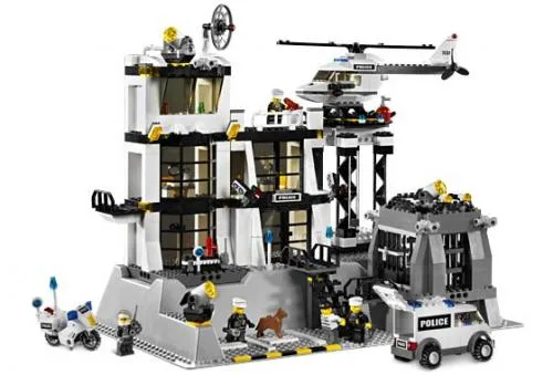 LEGO 7237 Poste de police [Figure éclairée] - prix | Brick Broker