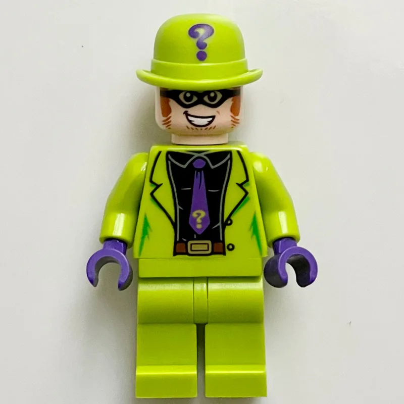 The Riddler in Lime Suit with Black Shirt — minifigurine LEGO | Brick Broker