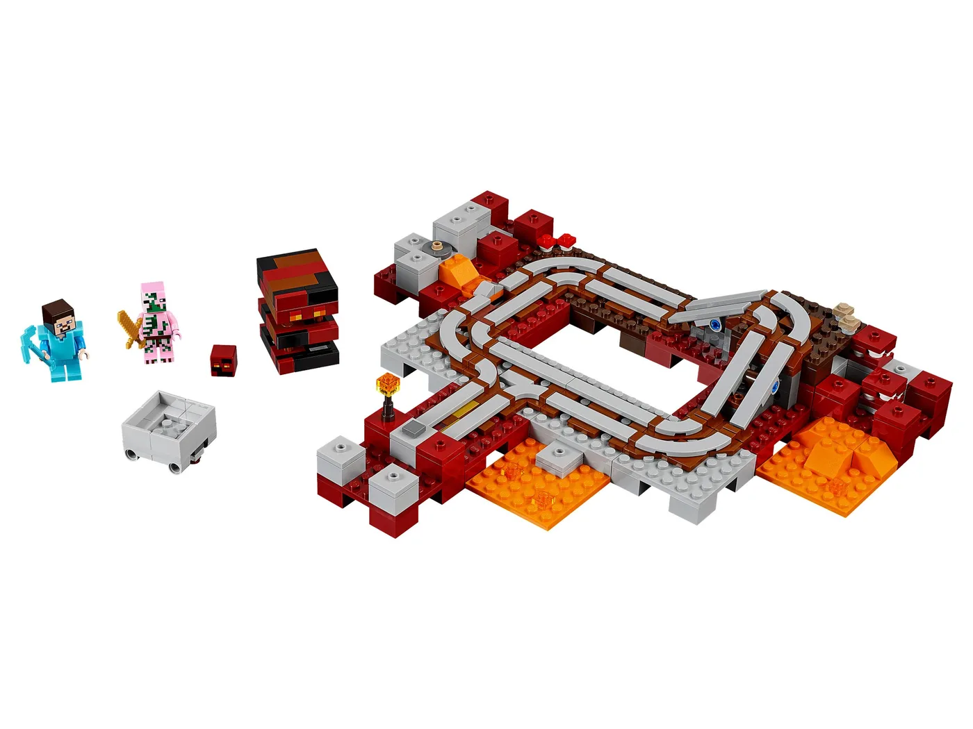LEGO 21130 Chemins de Fer du Nether - prix | Brick Broker