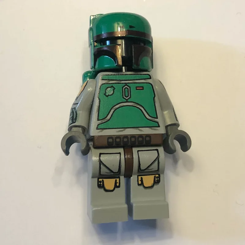 Boba Fett, Helmet and Jetpack, Light Gray Arm… — minifigurine LEGO | Brick Broker