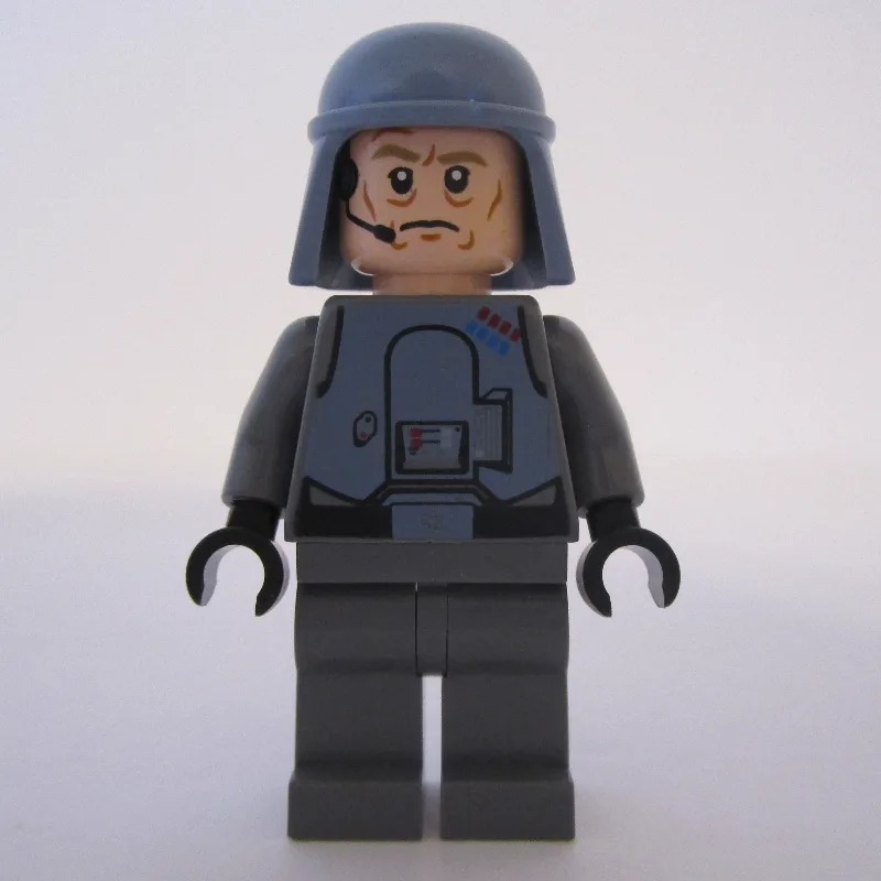 General Maximillian Veers, Sand Blue Helmet — minifigurine LEGO | Brick Broker