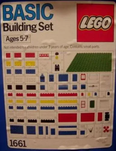 LEGO 1661 Ensemble de construction basique dans un seau - prix | Brick Broker