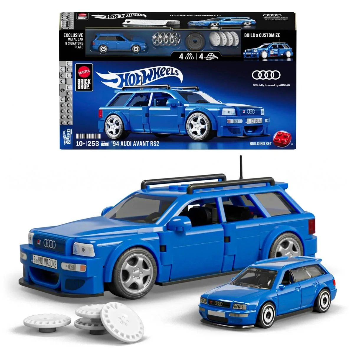 Mattel Boutique de briques Hot Wheels™ Audi™ Avant RS2 (JGR28) - prix | Brick Broker