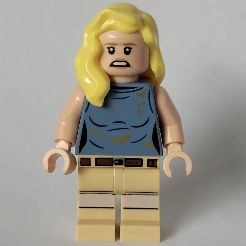 Ellie Sattler, Sand Blue Torso — dans quels sets LEGO ? (fig-013875) | Brick Broker