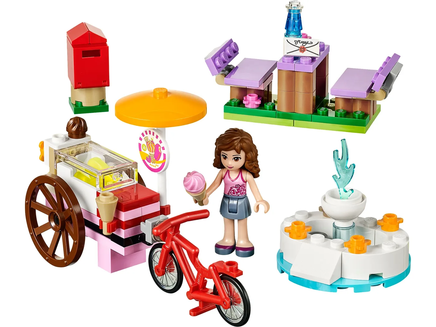 LEGO 41030 Le Vélo à Glaces d'Olivia - prix | Brick Broker