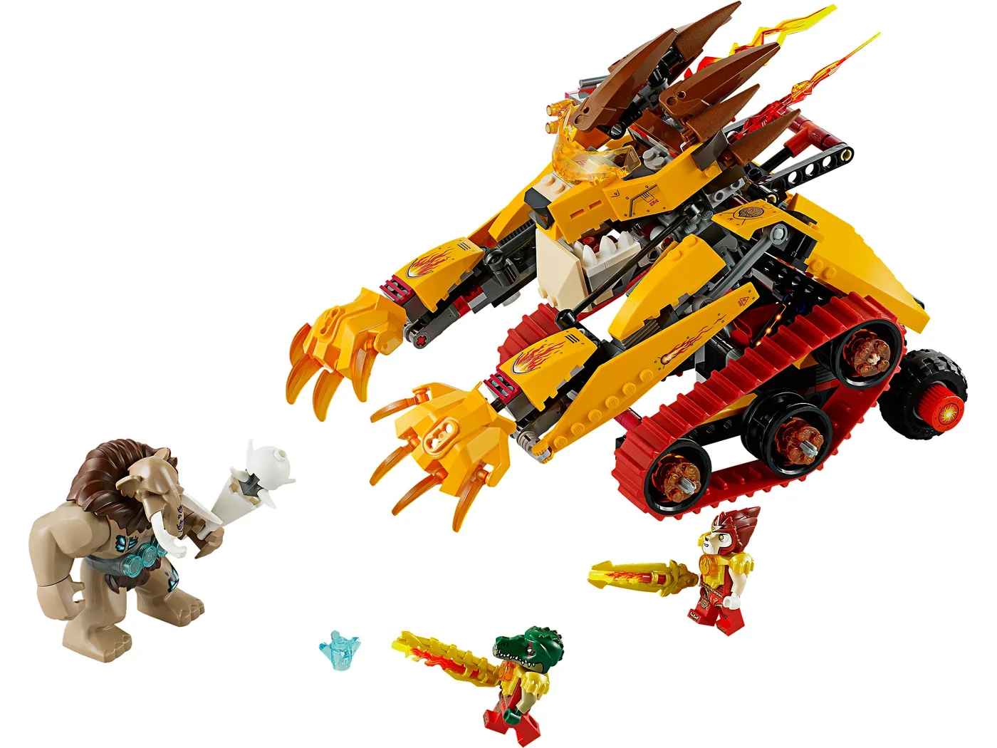LEGO 70144 Le lion de feu de Laval - prix | Brick Broker