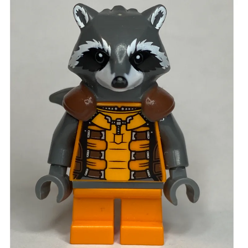 Rocket Raccoon in Orange Outfit — dans quels sets LEGO ? (fig-005032) | Brick Broker