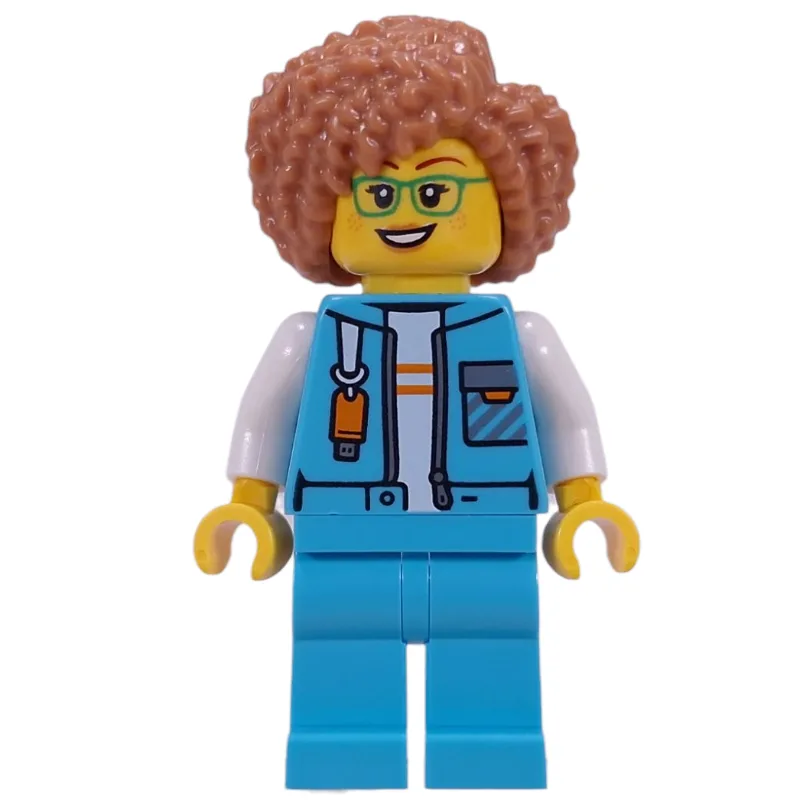 Arctic Explorer, Medium Azure Suit, Medium No… — minifigurine LEGO | Brick Broker