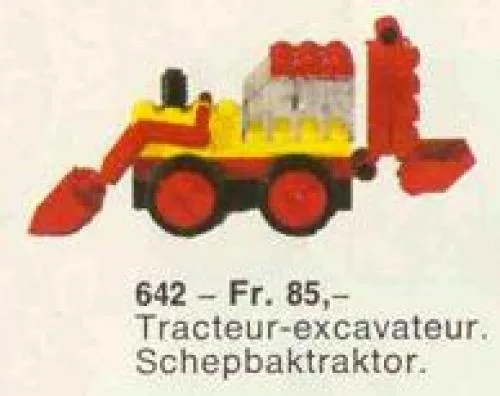 LEGO 642 Double excavateur - prix et où acheter | Brick Broker