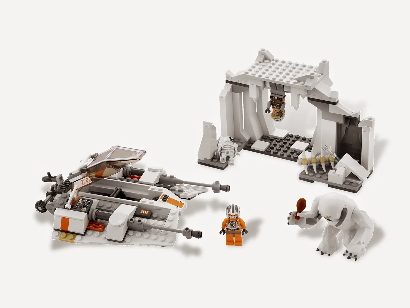 LEGO 8089 La grotte de Wampa sur Hoth - prix | Brick Broker