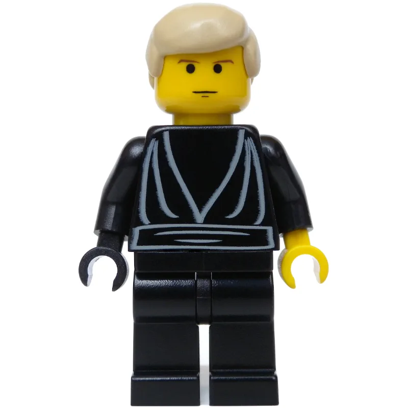 Luke Skywalker, Black Robes, Yellow Skin, Bla… — minifigurine LEGO | Brick Broker