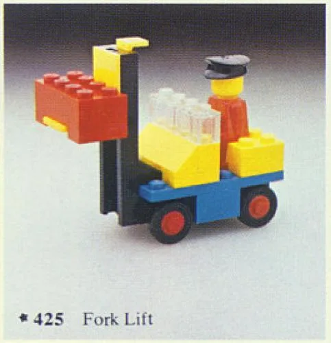 LEGO 425 Chariot Élévateur - prix et où acheter | Brick Broker