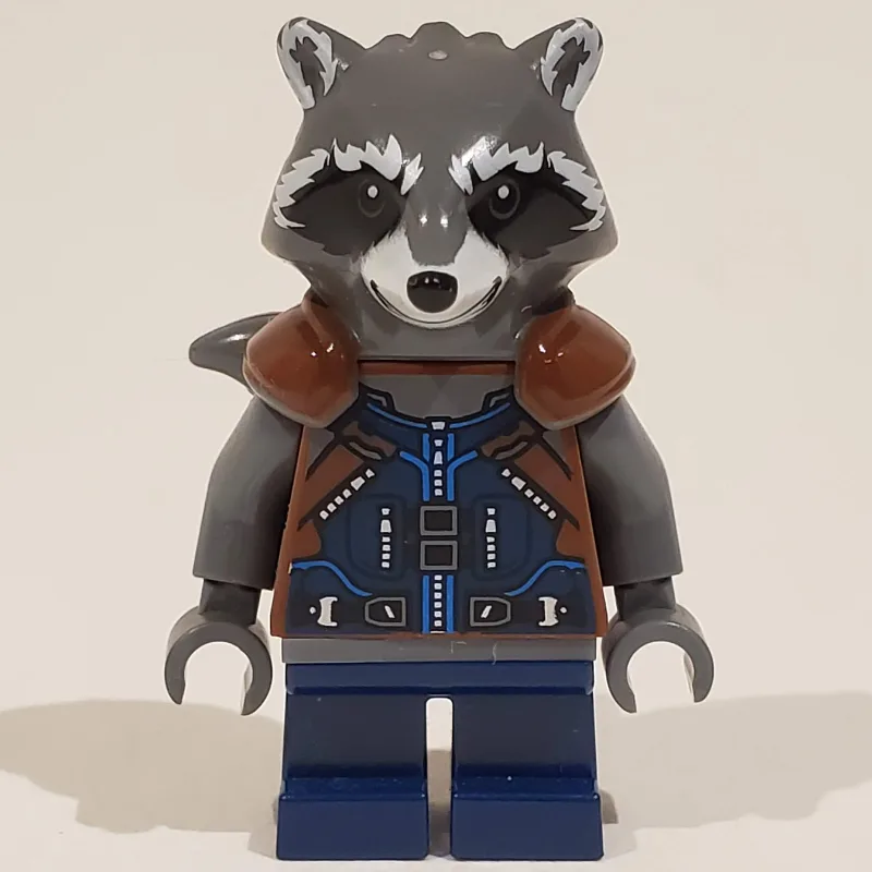 Rocket Raccoon in Dark Blue Outfit — dans quels sets LEGO ? (fig-005340) | Brick Broker
