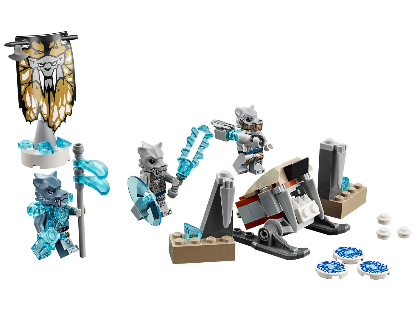 LEGO 70232 Paquet de Tigre aux Dents de Sabre - prix | Brick Broker