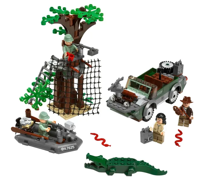 LEGO 7625 Course-poursuite sur la rivière - prix | Brick Broker